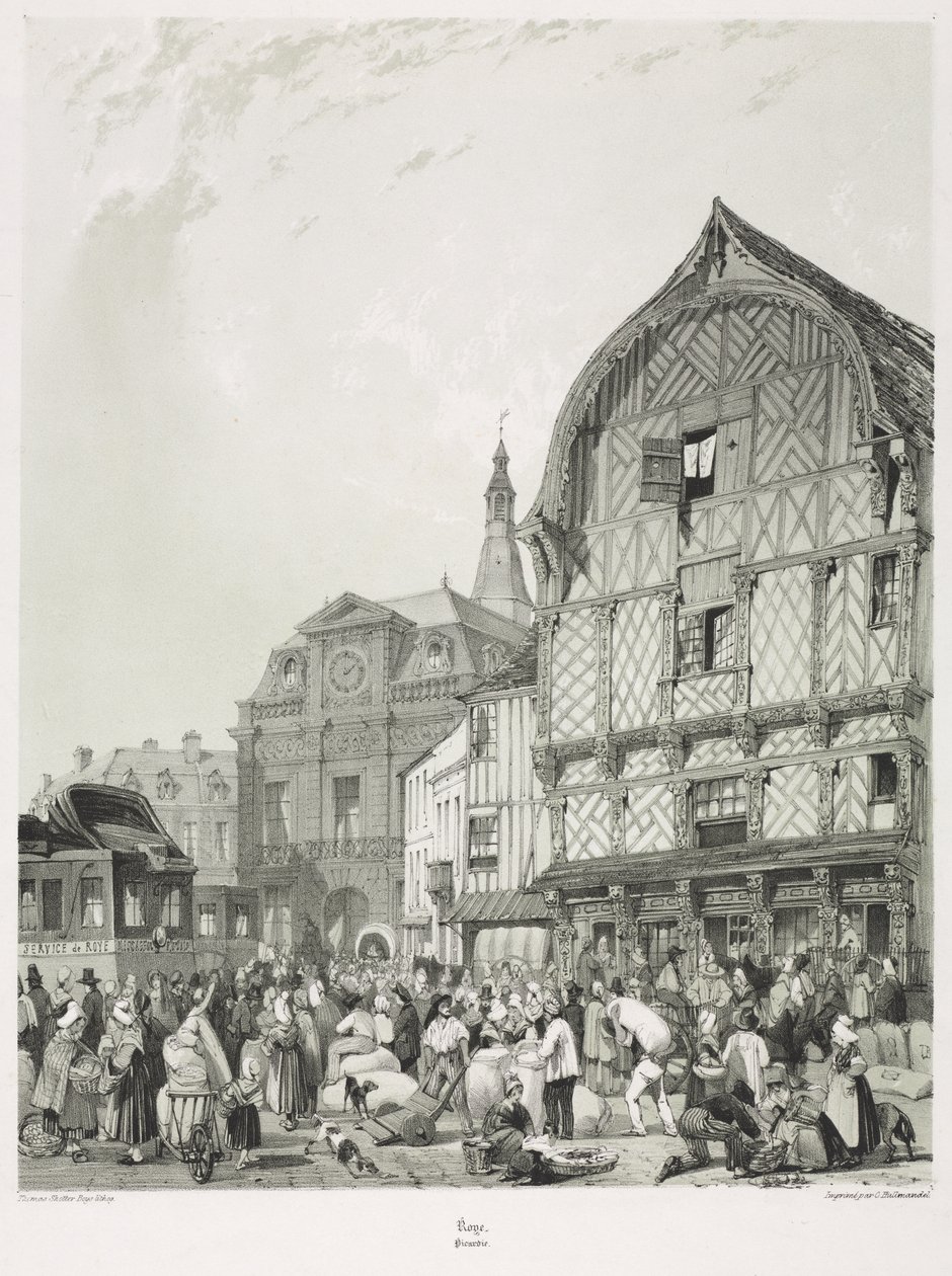Malerische und romantische Reisen im alten Frankreich, Picardie Band 2, 1840 von Thomas Shotter Boys