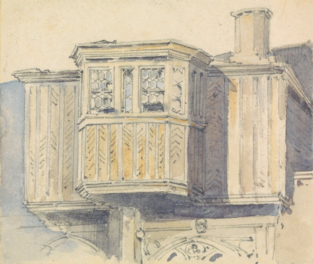 Zimmer von Königin Anne Boleyn, Windsor Castle von Thomas Shotter Boys