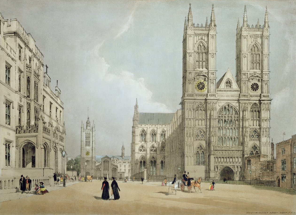 Westminster Abbey und Krankenhaus, aus 