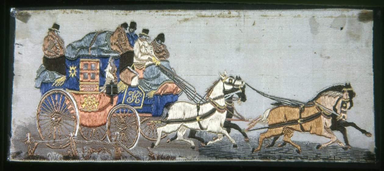 Die London & York Royal Mail Coach von Thomas Stevens