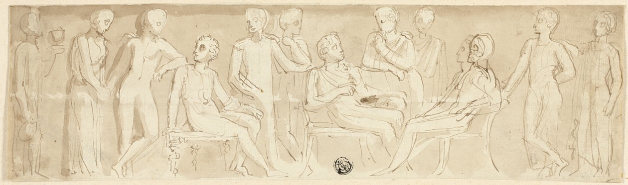 Friesdesign im klassischen Stil von Thomas Stothard
