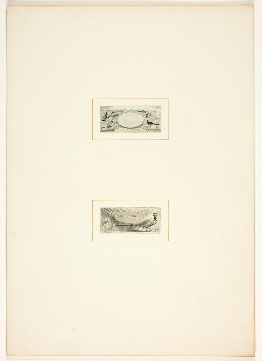 Studie für eine Platte aus The Task von Thomas Stothard