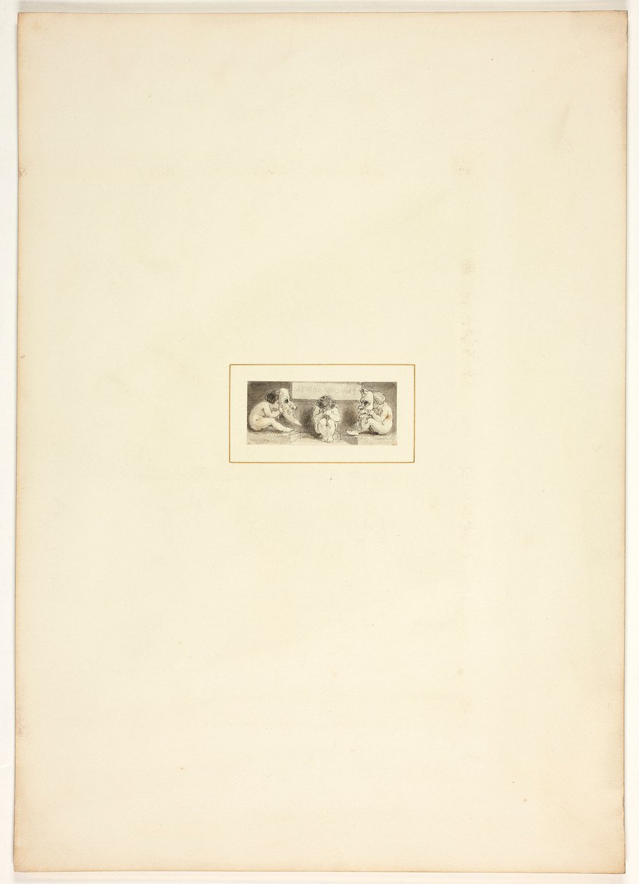Studie für eine Tafel aus „The Task“ von Thomas Stothard