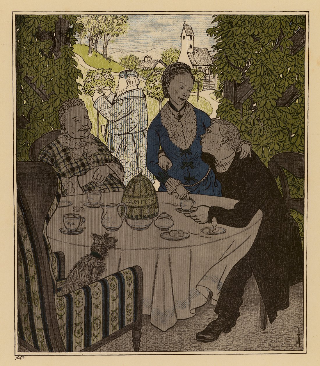 Kandidat für das Priesteramt, der von seiner neuen Frau besessen ist von Thomas Theodor Heine