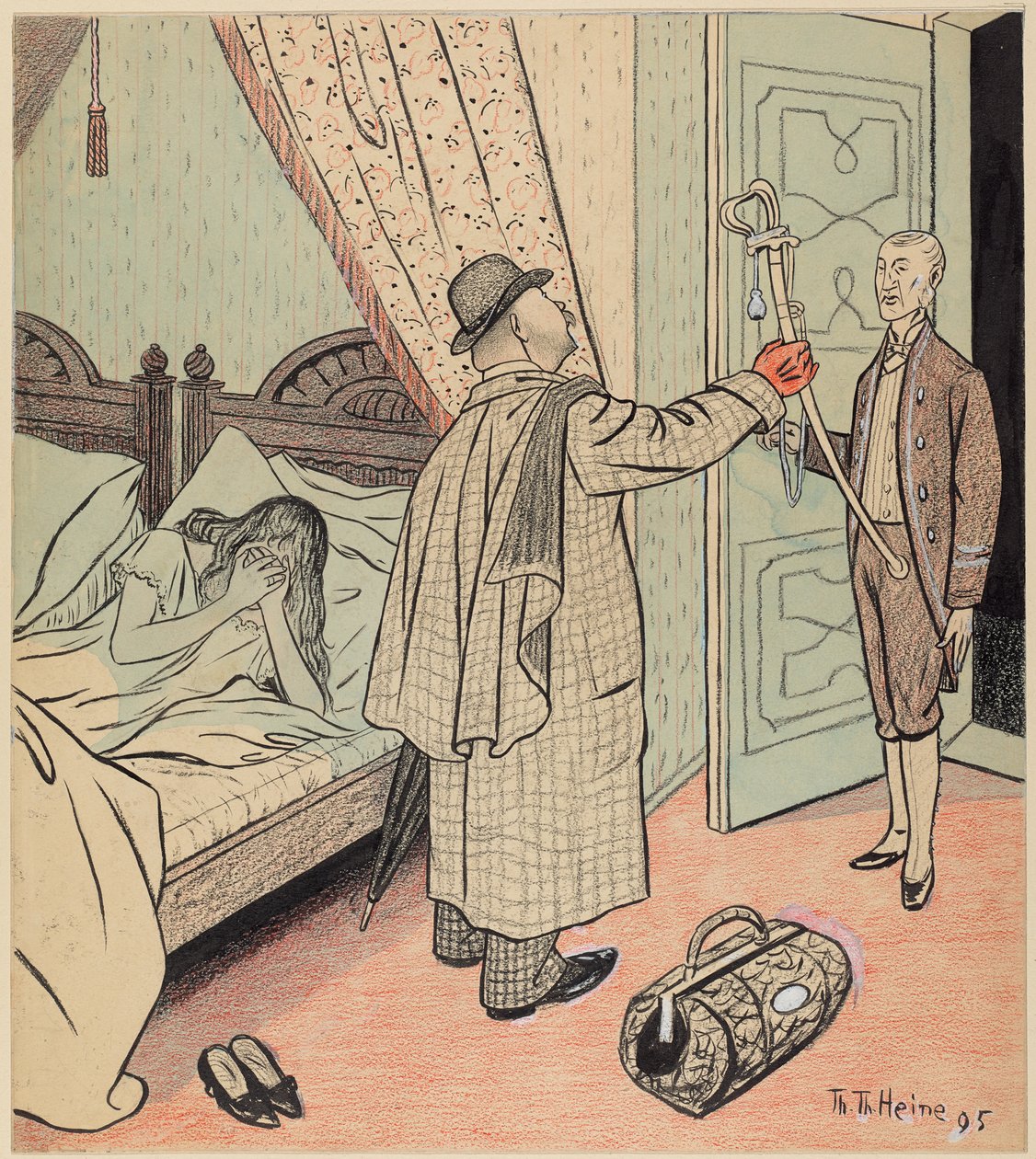 Die Heimkehr des Reservisten von Thomas Theodor Heine
