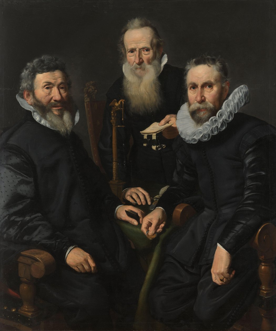Gruppenporträt eines unbekannten Vorstands von Thomas de Keyser