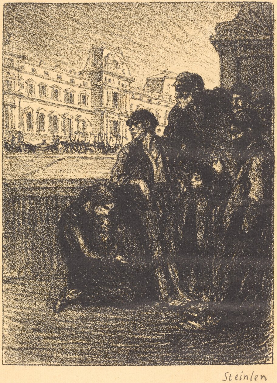 Elend und Pracht (Misere et splendeur) von Théophile Alexandre Steinlen