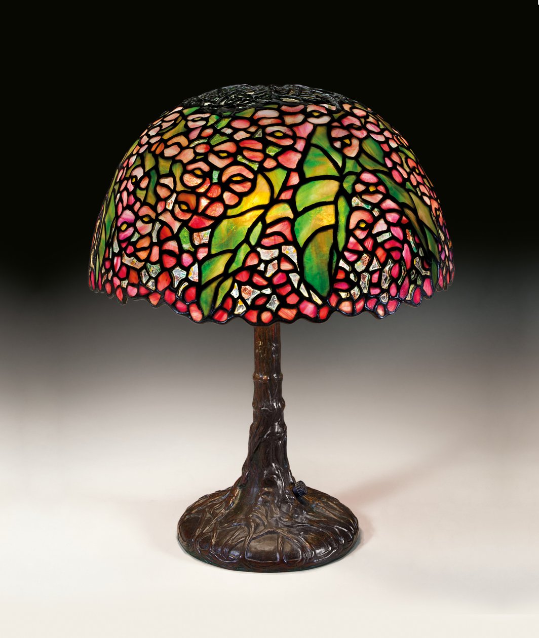Pony-Begonien-Tischlampe, ca. 1910 von Tiffany and Company