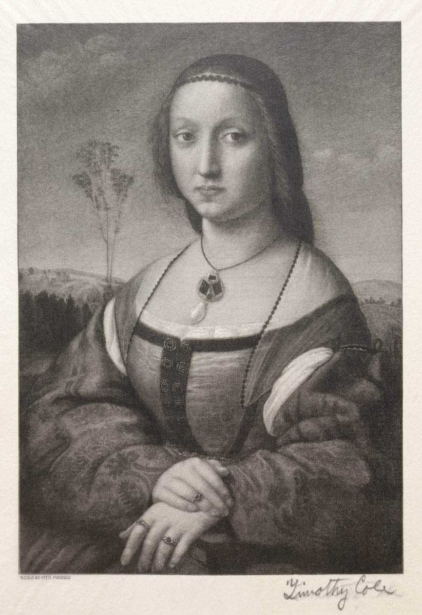 Alte italienische Meister: Maddalena Doni, 1888-1892 von Timothy Cole