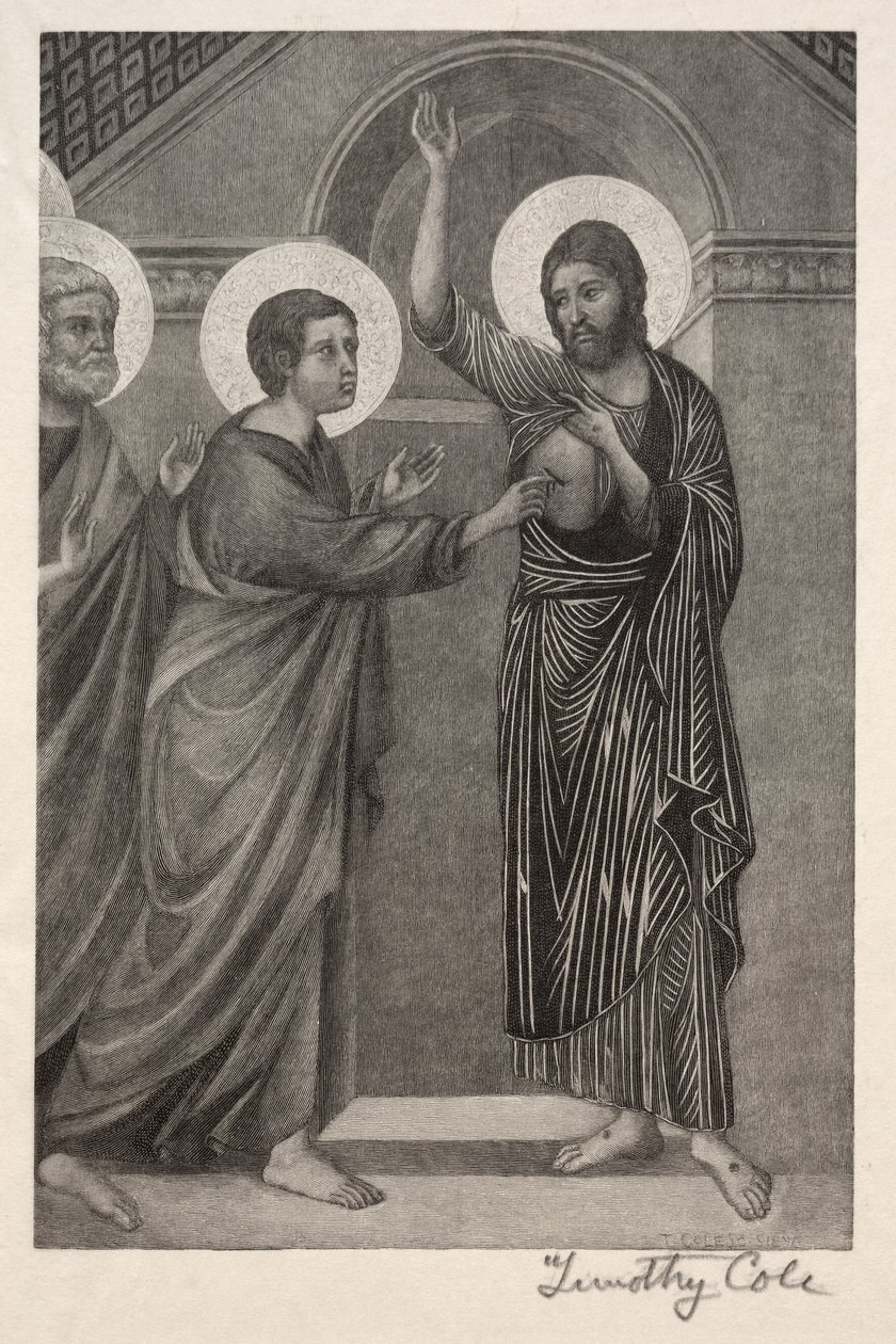 Alte italienische Meister: Der ungläubige Thomas, 1888-1892 von Timothy Cole