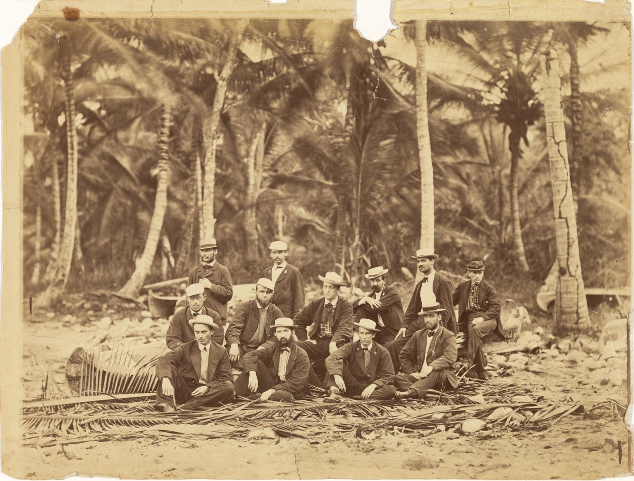 [Leutnant Kommandant Thomas O. Slefridge und Mitglieder der Darién-Expedition, Isthmus von Darién (Panama)] von Timothy H. O