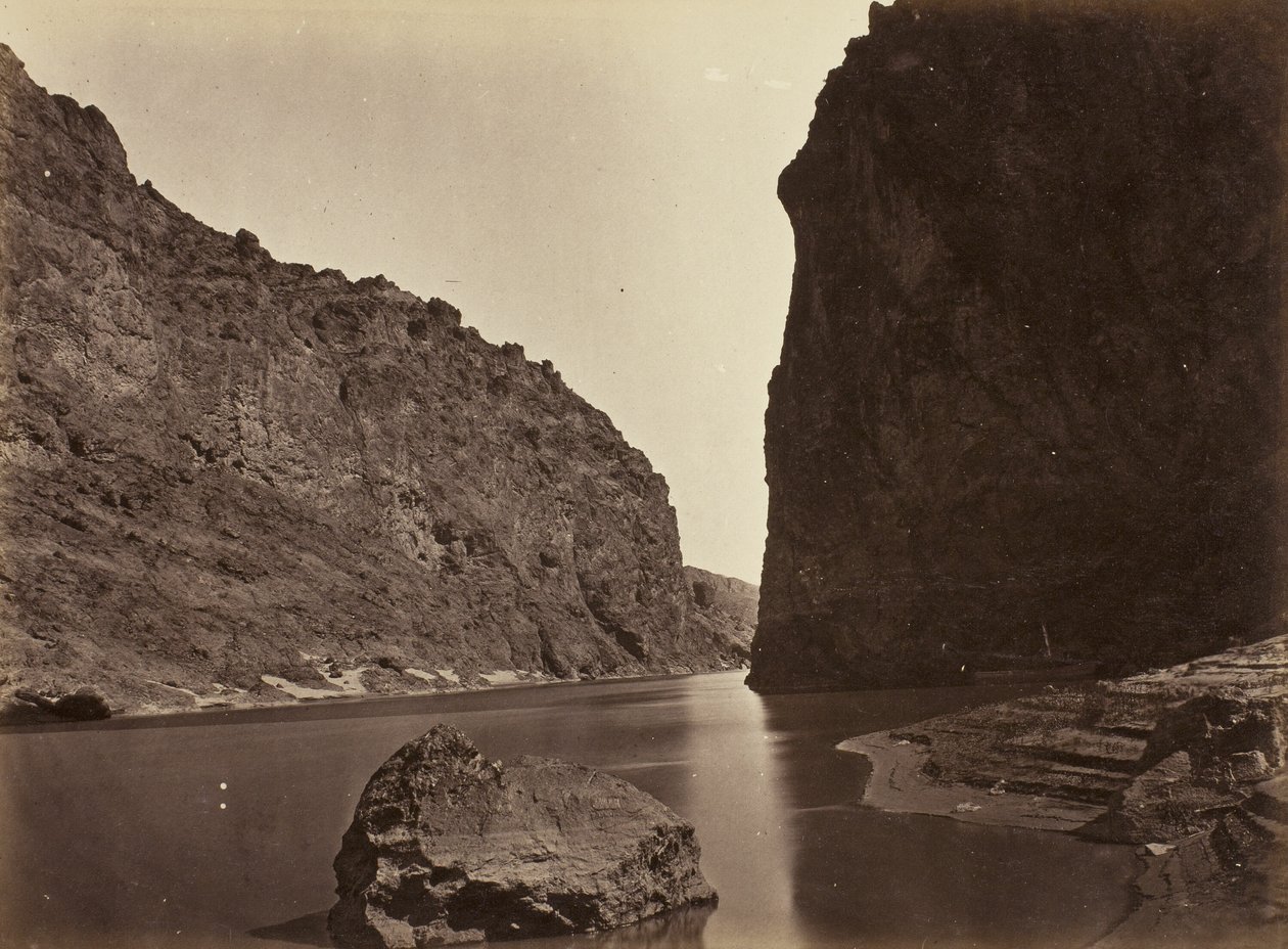 Black Canyon, Colorado River, Blick nach unten, nahe Camp 7 von Timothy O