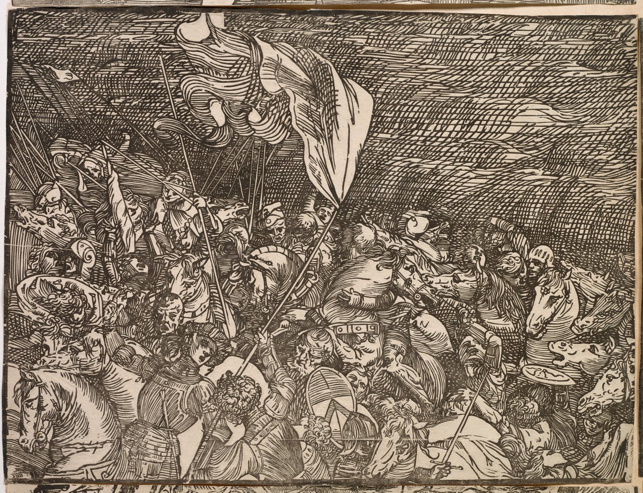 Die Untertauchen der Armee des Pharaos im Roten Meer von Titian