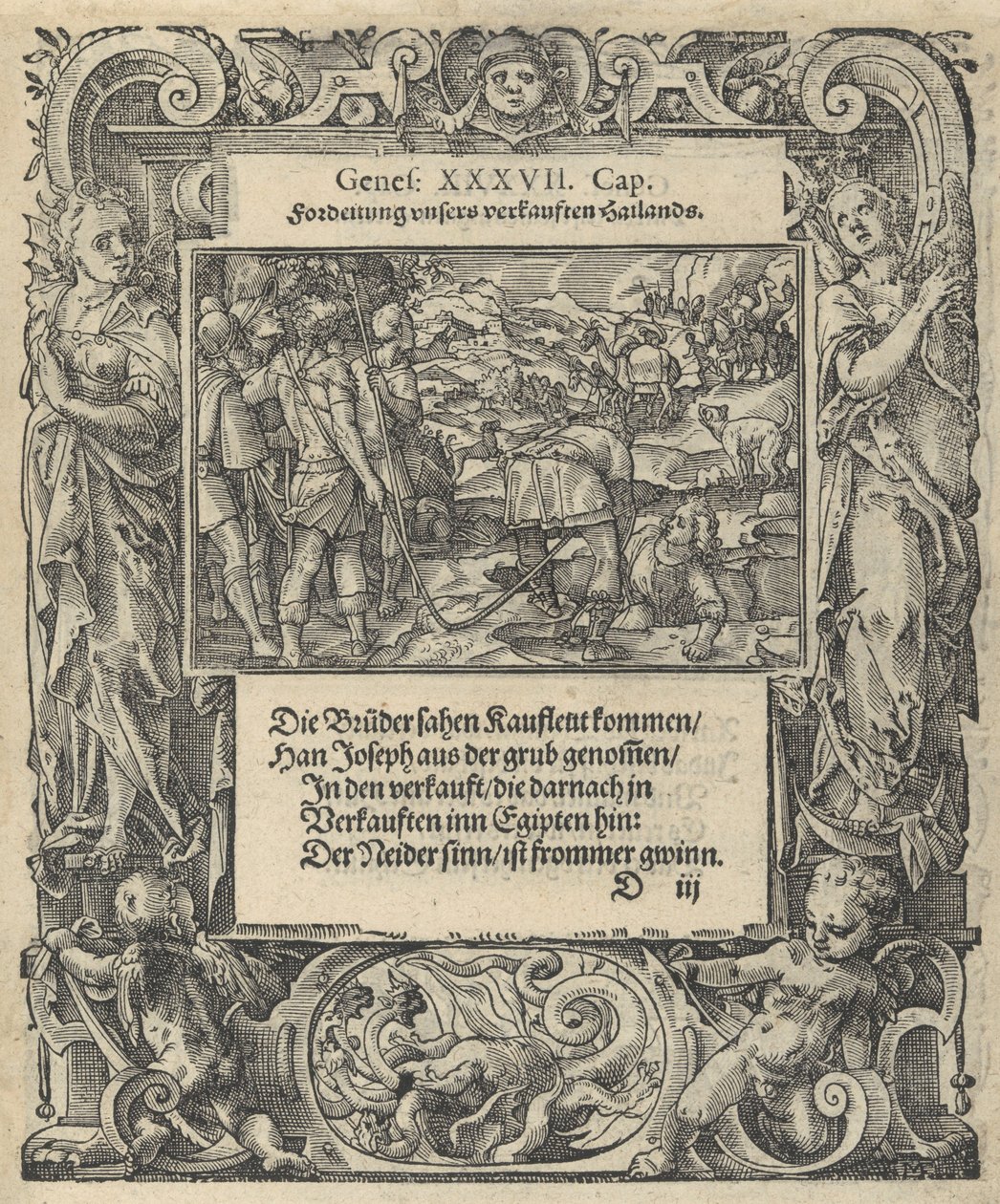 Neue Künstliche Figuren Biblischer Historien, 1576 von Tobias Stimmer