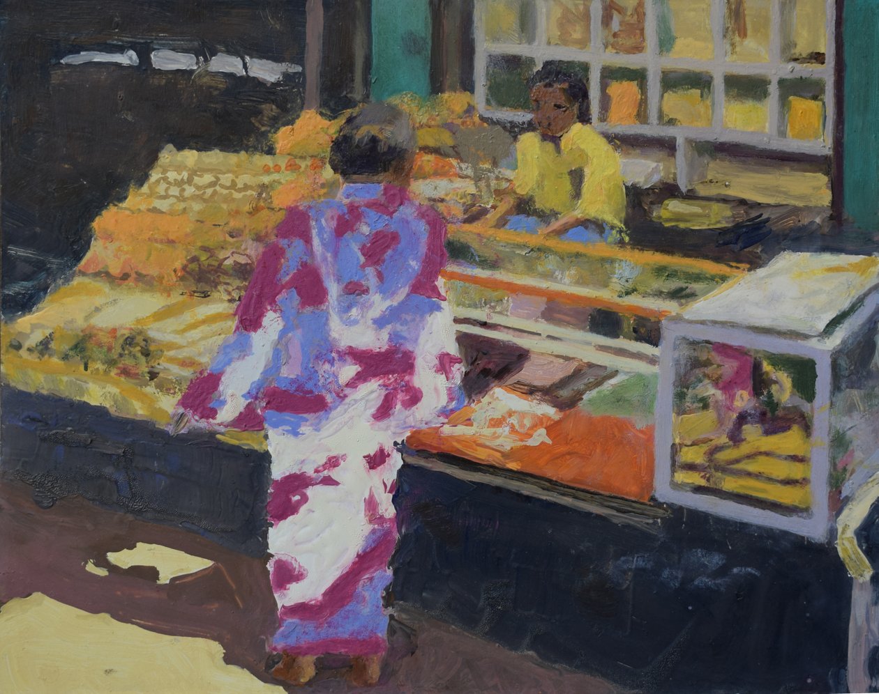 Marktstand (Mumbai), 2016 von Trevor Burgess