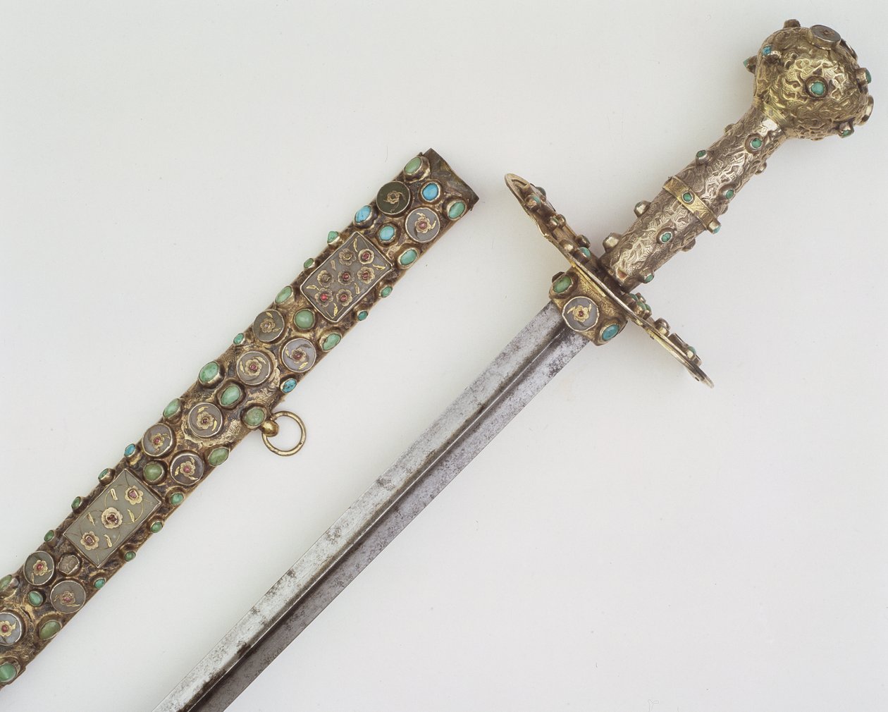 Schwertgriff mit Scheide von Turkish School