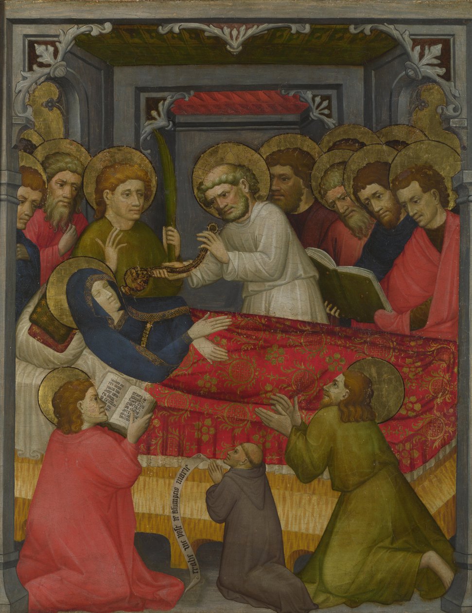 Der Tod der Jungfrau, ca. 1425 von Tyrolese