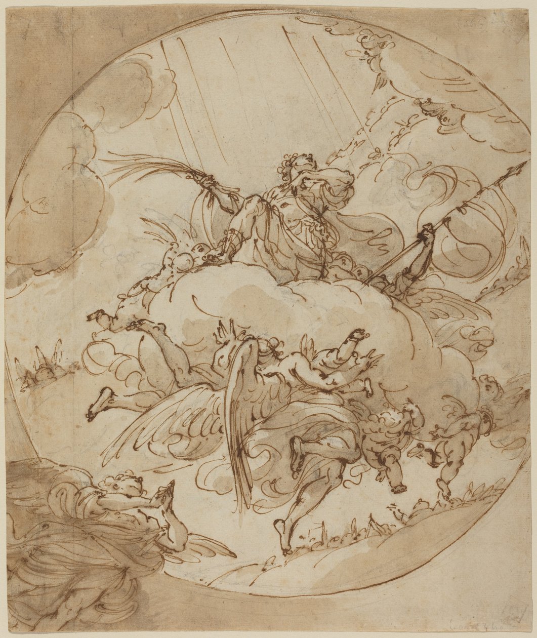 Die Apotheose des San Vitale von Ubaldo Gandolfi