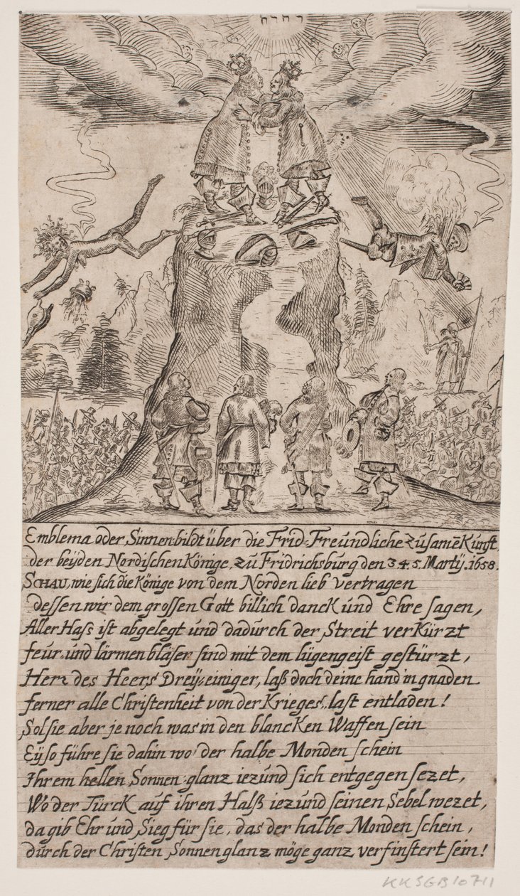Frederik III und Karl Gustav X