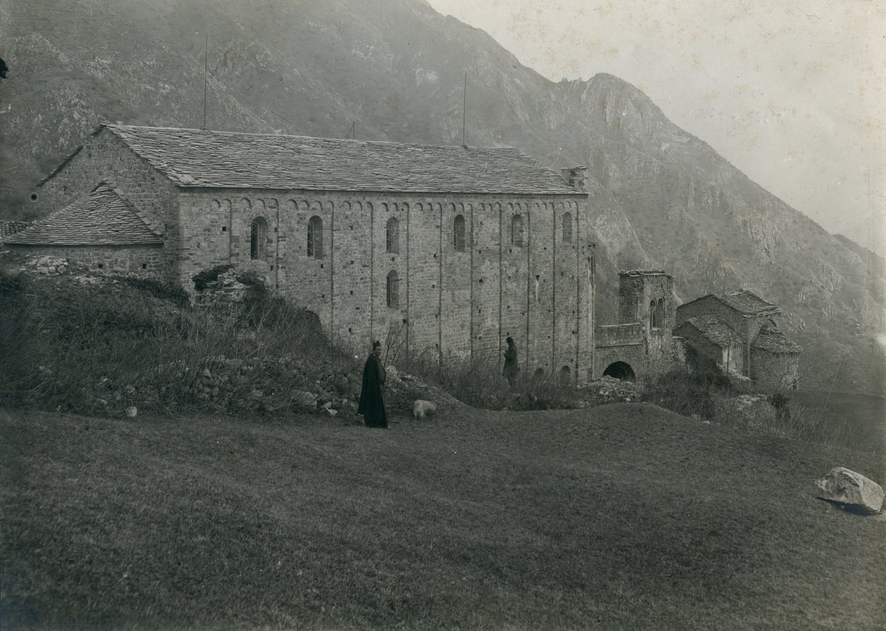 Abtei San Pietro al Monte, Civate, Lombardei, Italien, Fotografie von Ugo Monneret de Villard, um 1910 von Ugo Monneret de Villard