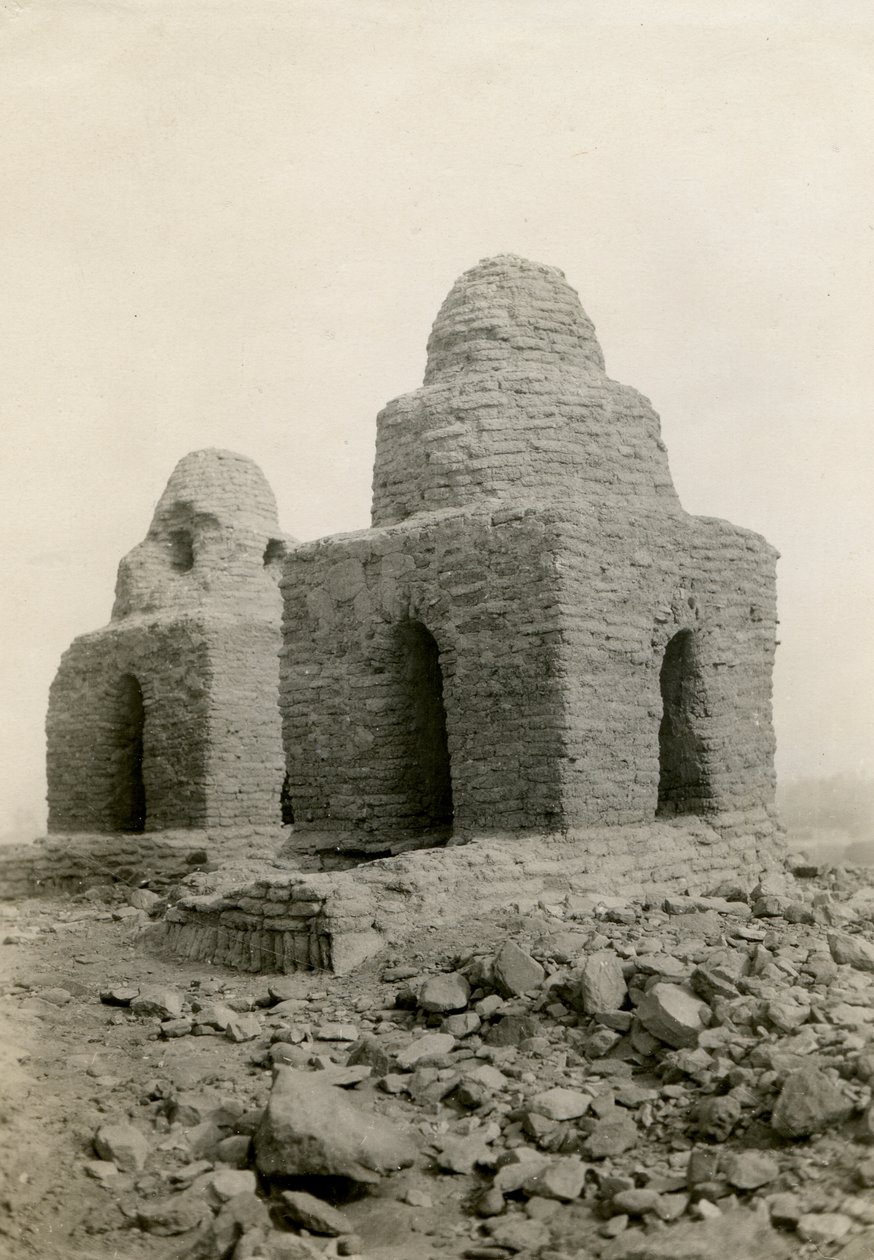Kuppelgrab, Agargia, Sudan, Fotografie von Ugo Monneret de Villard von Ugo Monneret de Villard