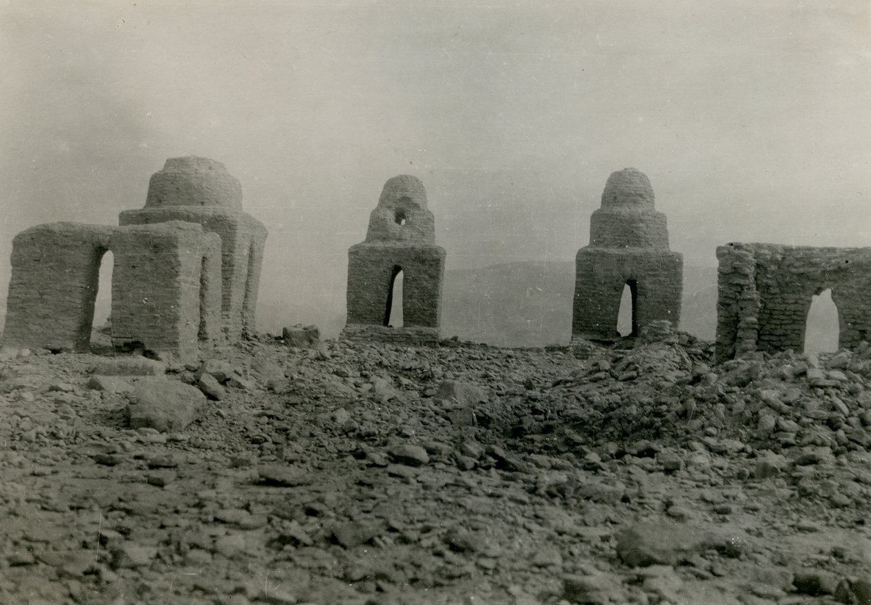 Kuppelgrab, Agargia, Sudan, Fotografie von Ugo Monneret de Villard von Ugo Monneret de Villard