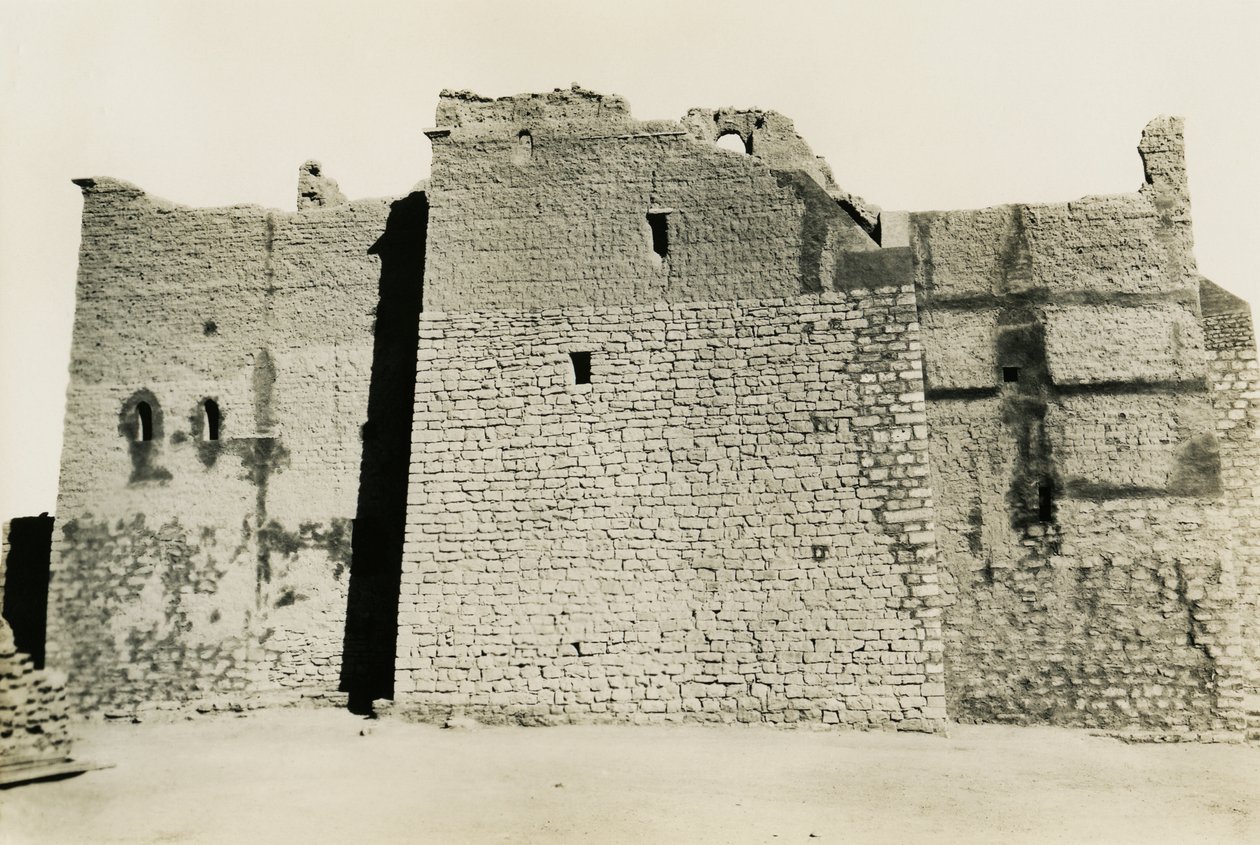 Kloster des Heiligen Simeon, Assuan, Ägypten, Fotografie von Ugo Monneret de Villard von Ugo Monneret de Villard
