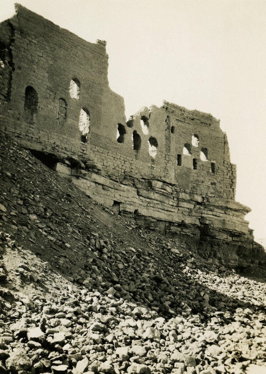 Kloster des Heiligen Simeon, Assuan, Ägypten, Fotografie von Ugo Monneret de Villard von Ugo Monneret de Villard