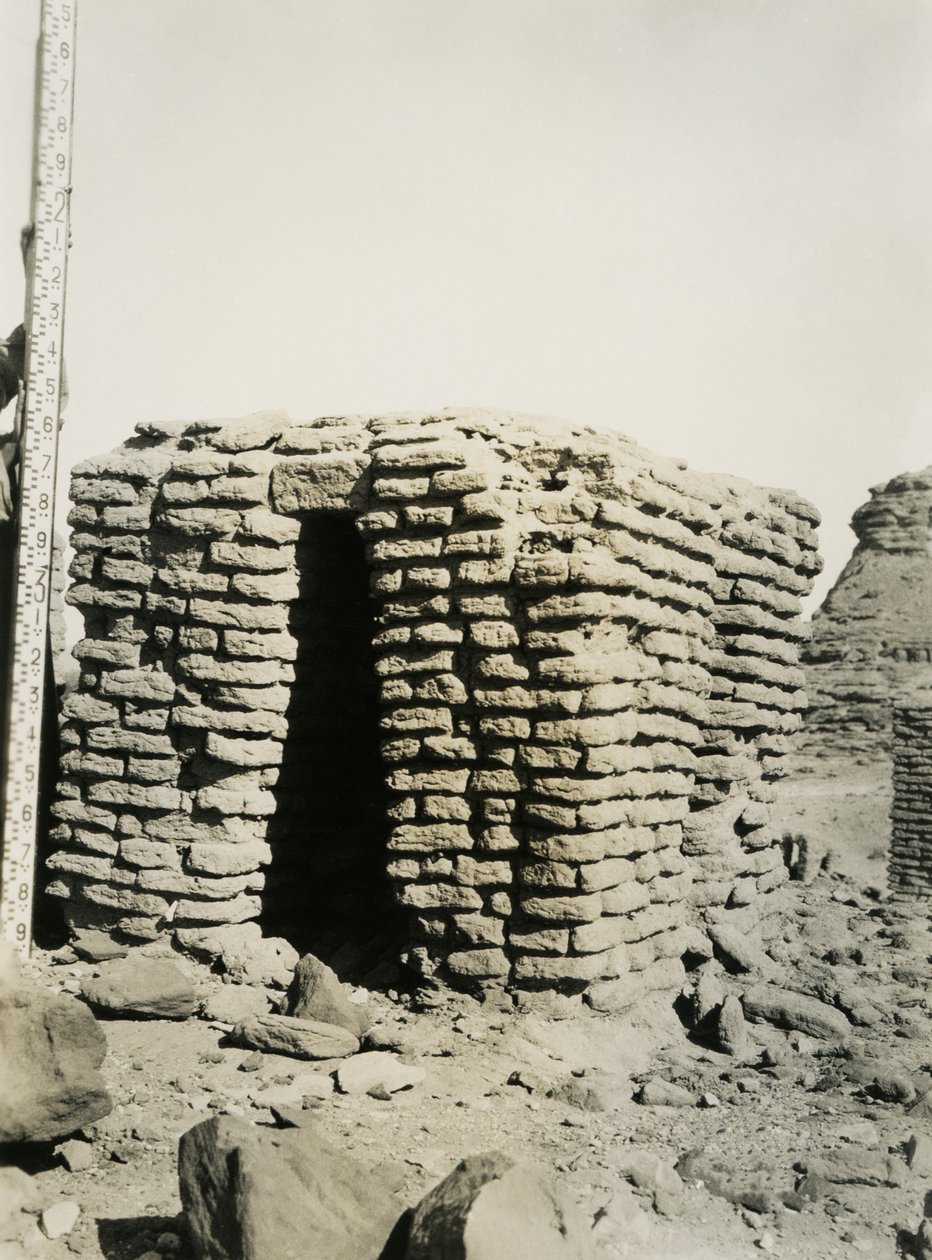 Grab im nördlichen Nekropolis, Qasr Ibrim, Ägypten, Foto von Ugo Monneret de Villard von Ugo Monneret de Villard