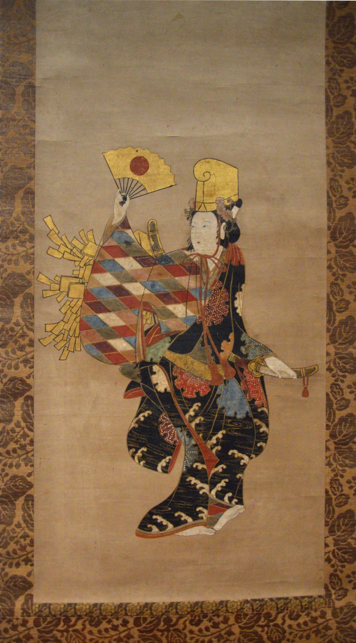 Kabuki-Schauspieler. Kakemono. Edo-Zeit von Unbekannt Unbekannt
