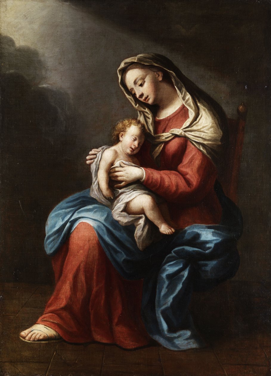 Madonna mit Kind von Unbekannt Unbekannt
