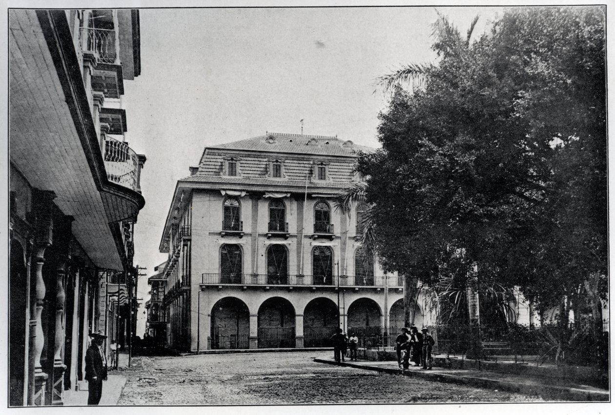 Kanalverwaltungsgebäude, Panama von Unbekannt Unbekannt