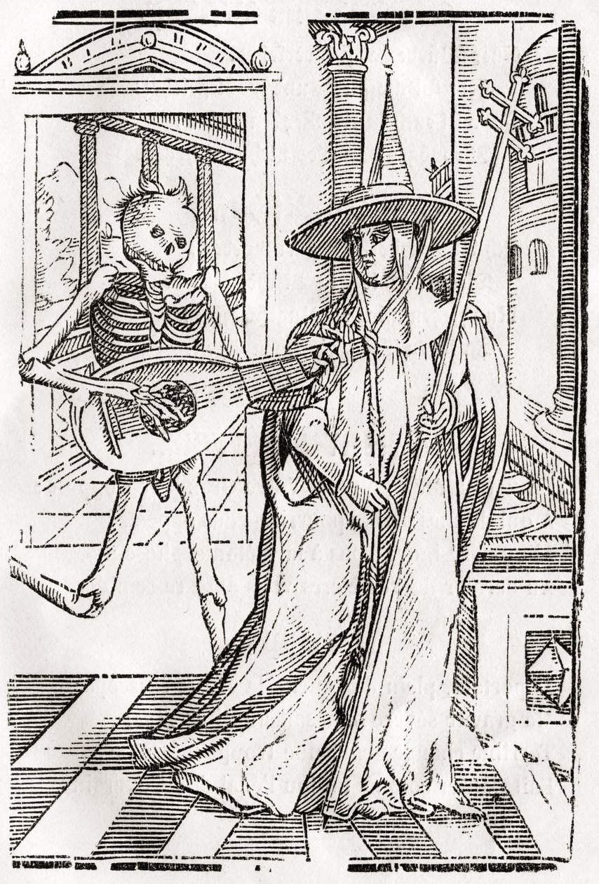 Der Tod kommt zum Kardinal, aus 