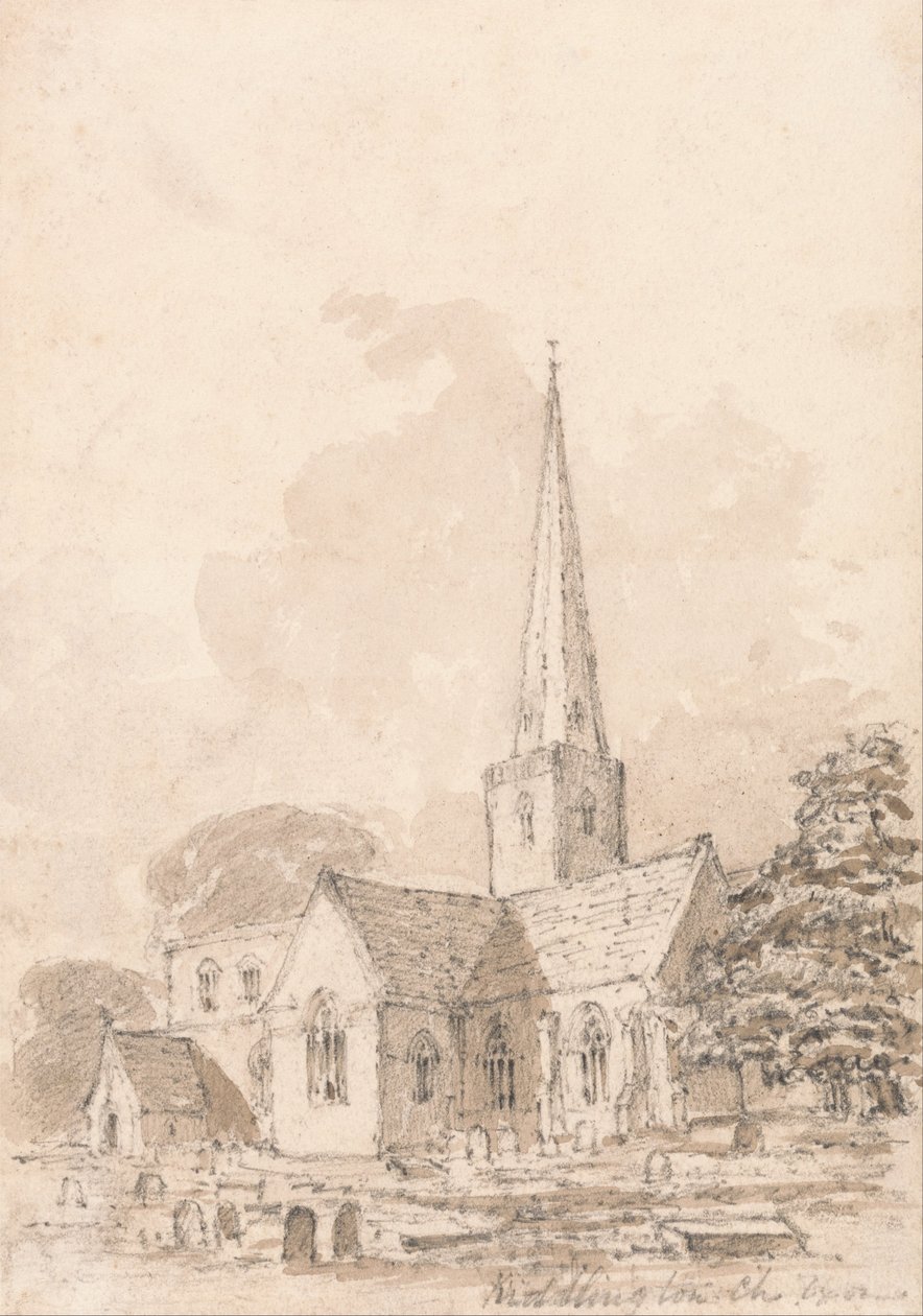 Kirche von Kiddlington, Oxfordshire von Unbekannt Unbekannt