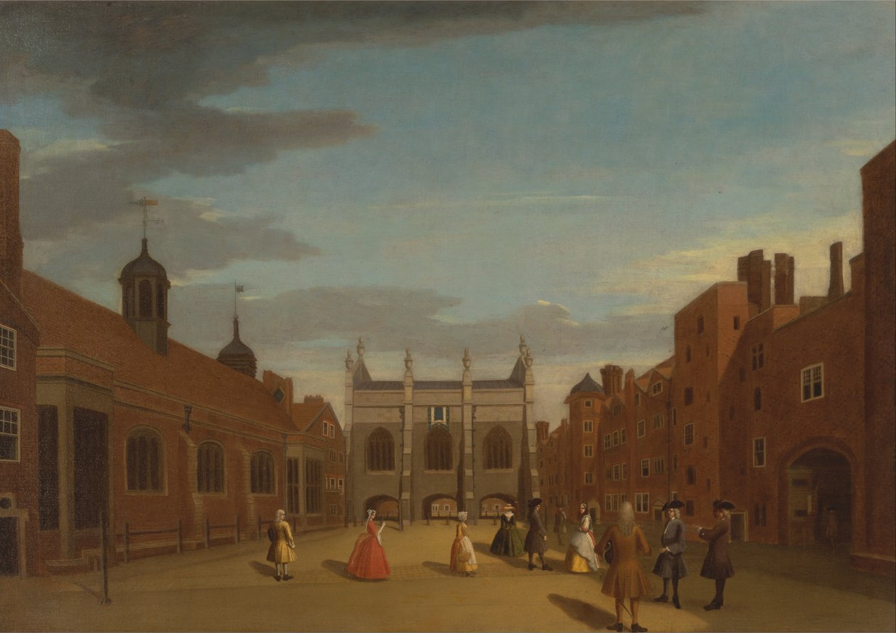 Lincolns Inn, die Kapelle und die Alte Halle, London von Unbekannt Unbekannt