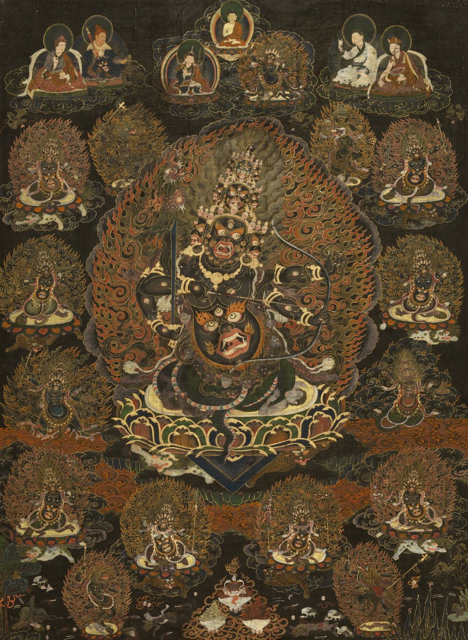 Rahula und seine Versammlung von Unbekannt Unbekannt