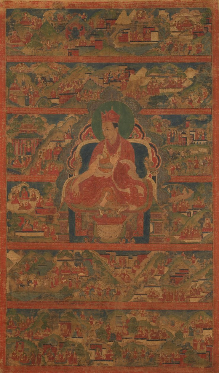 Sharmapa Lama, Chodag Yeshe Palzang, der 4. Shamar Rinpoche (1453-1554) von Unbekannt Unbekannt