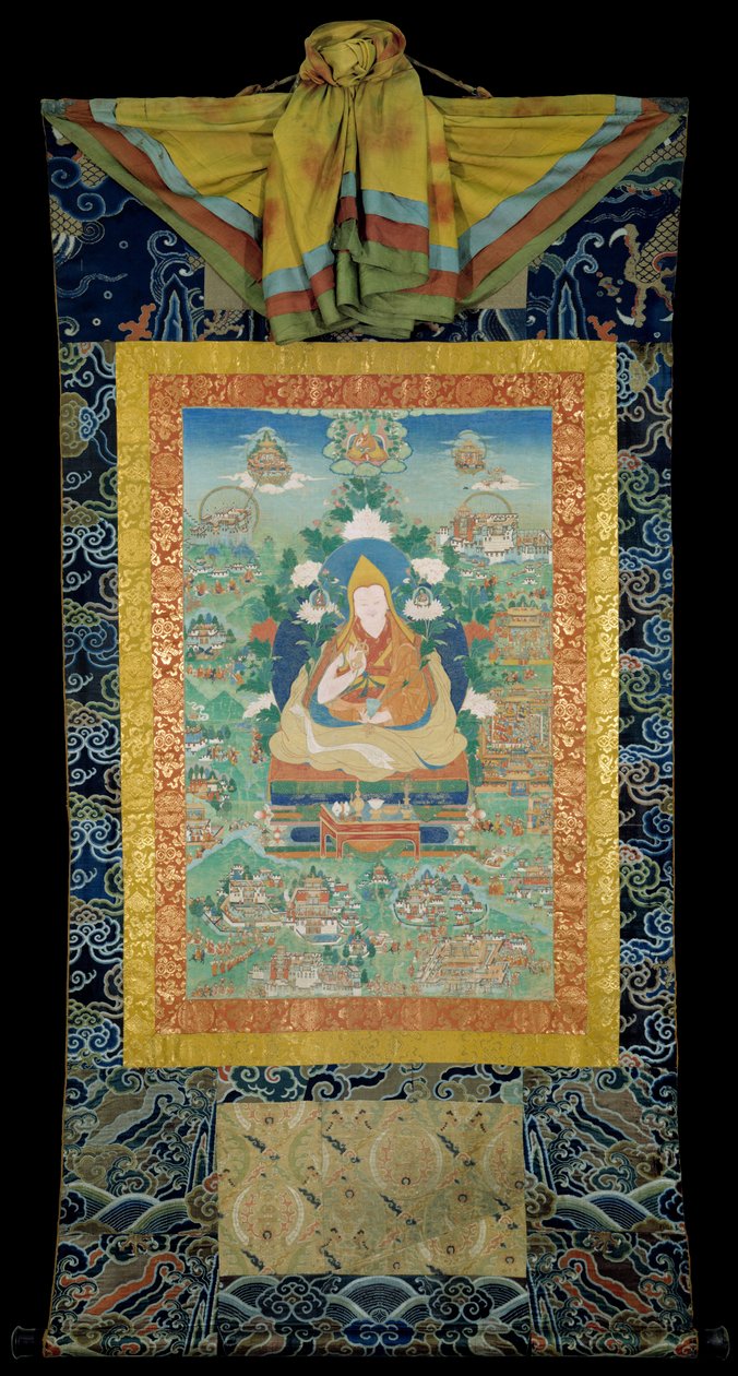 Der Abstieg des fünften Dalai Lama aus den Reinen Landen von Unbekannt Unbekannt
