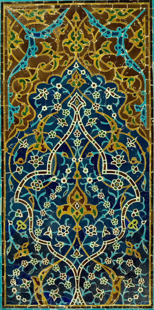 Mosaikfliesen-Panel von Unbekannt Unbekannt