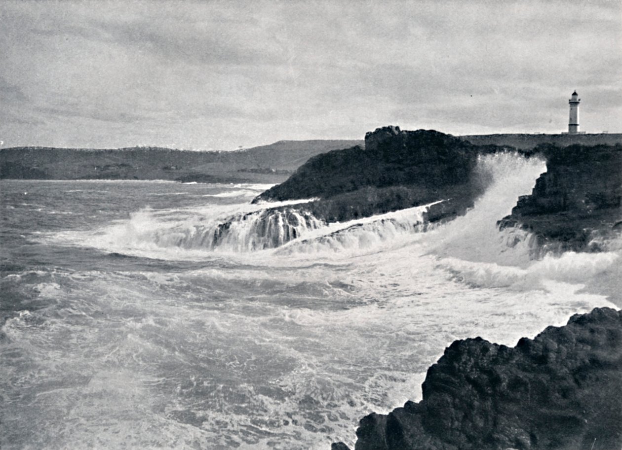 Ein reizvoller Blick auf die malerische Küstenlandschaft von N.S.W., ca. 1900 von Unbekannt