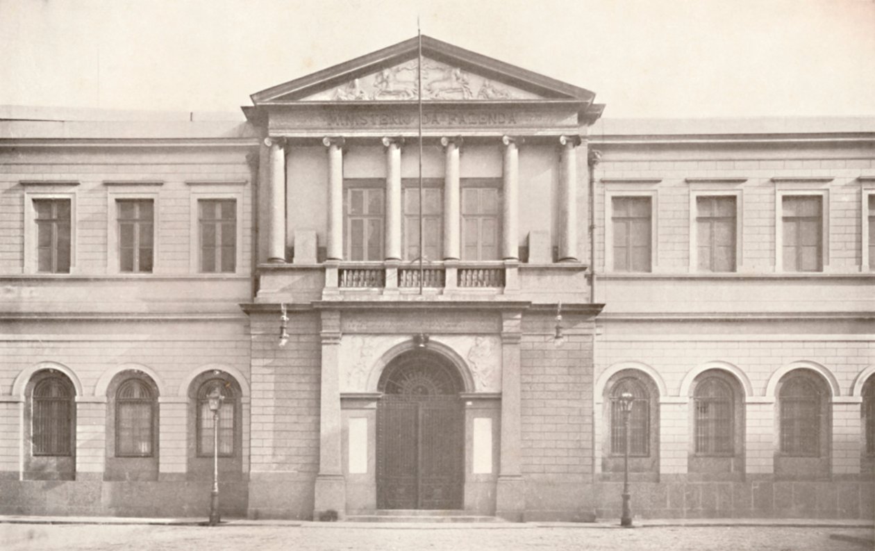 Ein Teil des Finanzministeriums, 1914 von Unbekannt