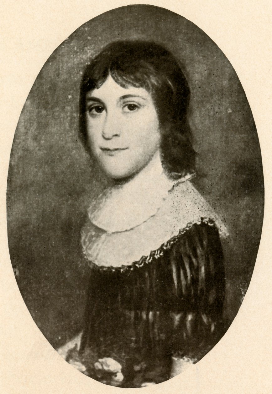 Porträt von Catharine Schuyler Van Rensselaer von Unbekannt