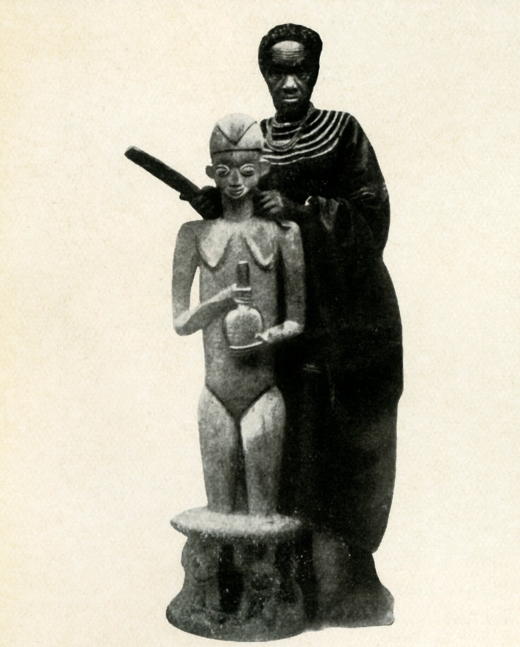 Afrikanischer Bildhauer Kamerun, 1947 von Unbekannt