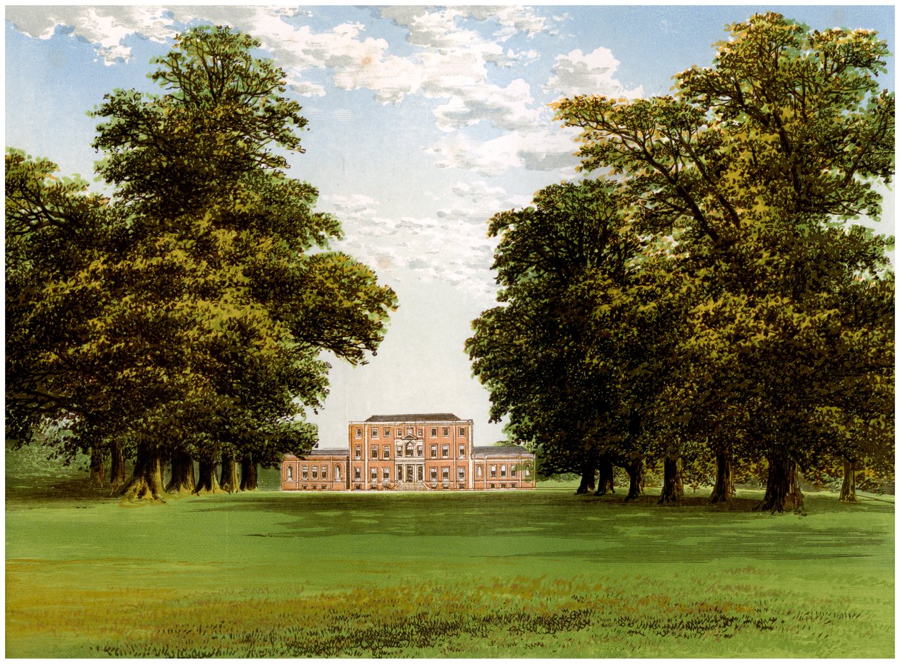 Aldby Park, Yorkshire, Heimat der Familie Darley, ca. 1880 von Unbekannt