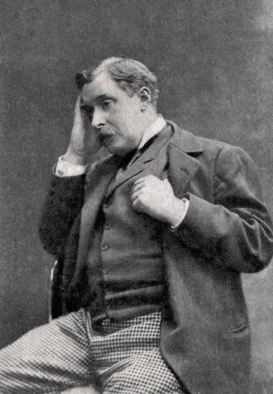Alphonse Allais, französischer Schriftsteller und Humorist, 1895 von Unbekannt