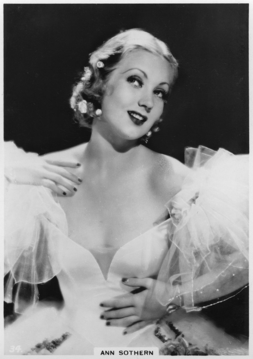 Ann Sothern, amerikanische Film- und Fernsehschauspielerin, um 1938 von Unbekannt