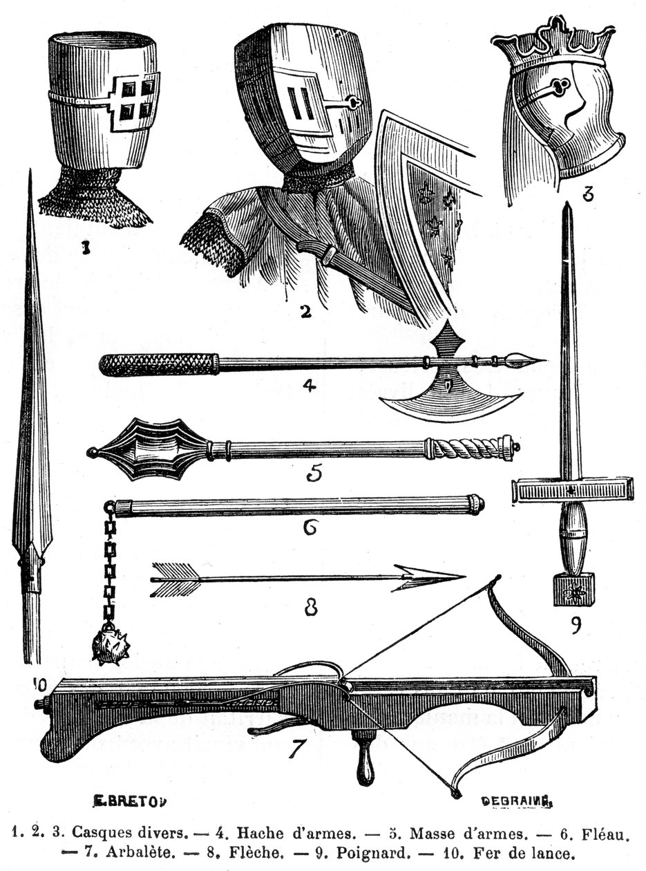 Rüstungen und Waffen des 13. Jahrhunderts 1882-1884 von Unbekannt
