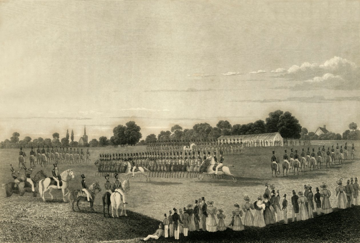 Arundel & Bramber Truppe der Yeomanry Kavallerie, 1835 von Unbekannt