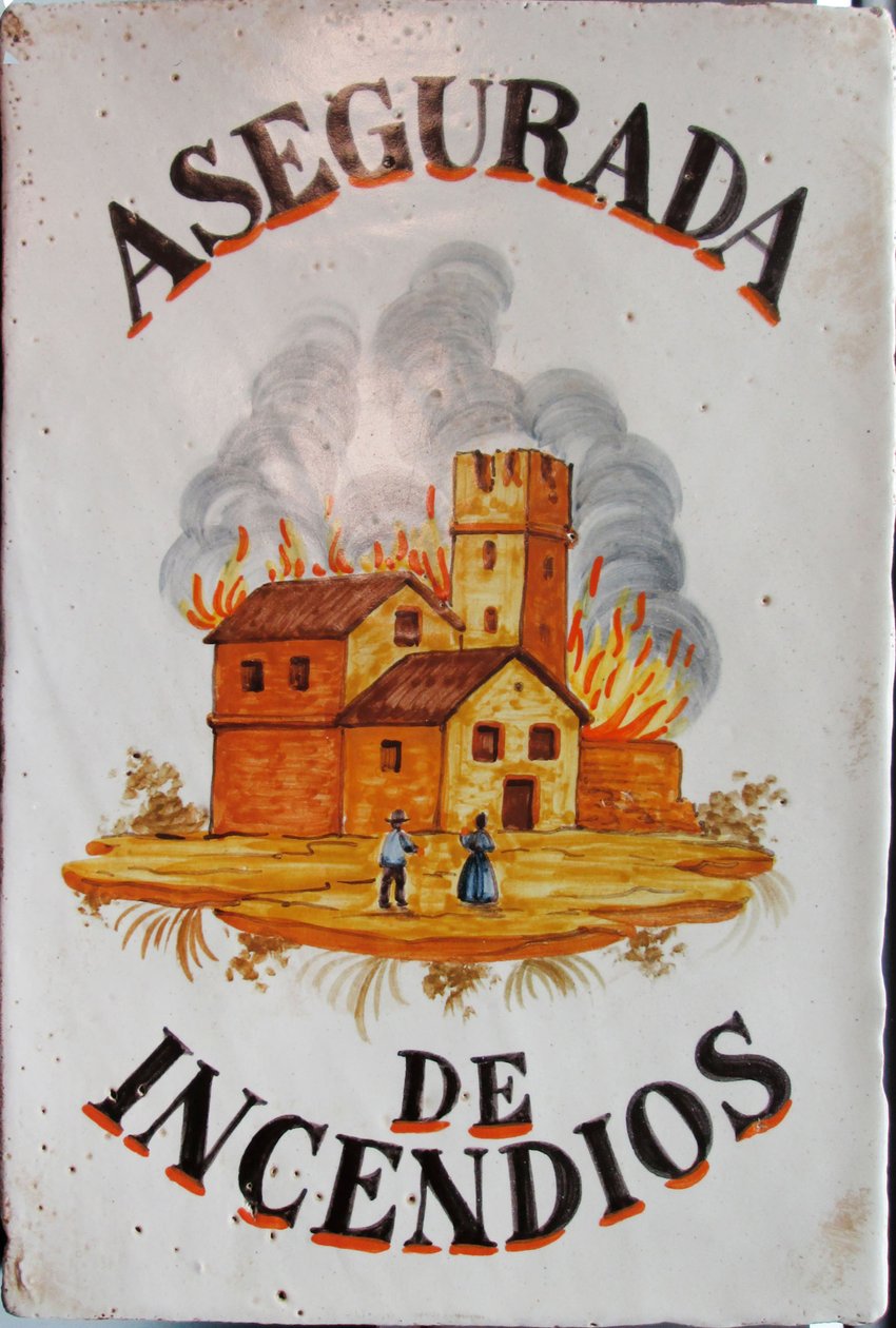 Asegurada de incendios von Unbekannt