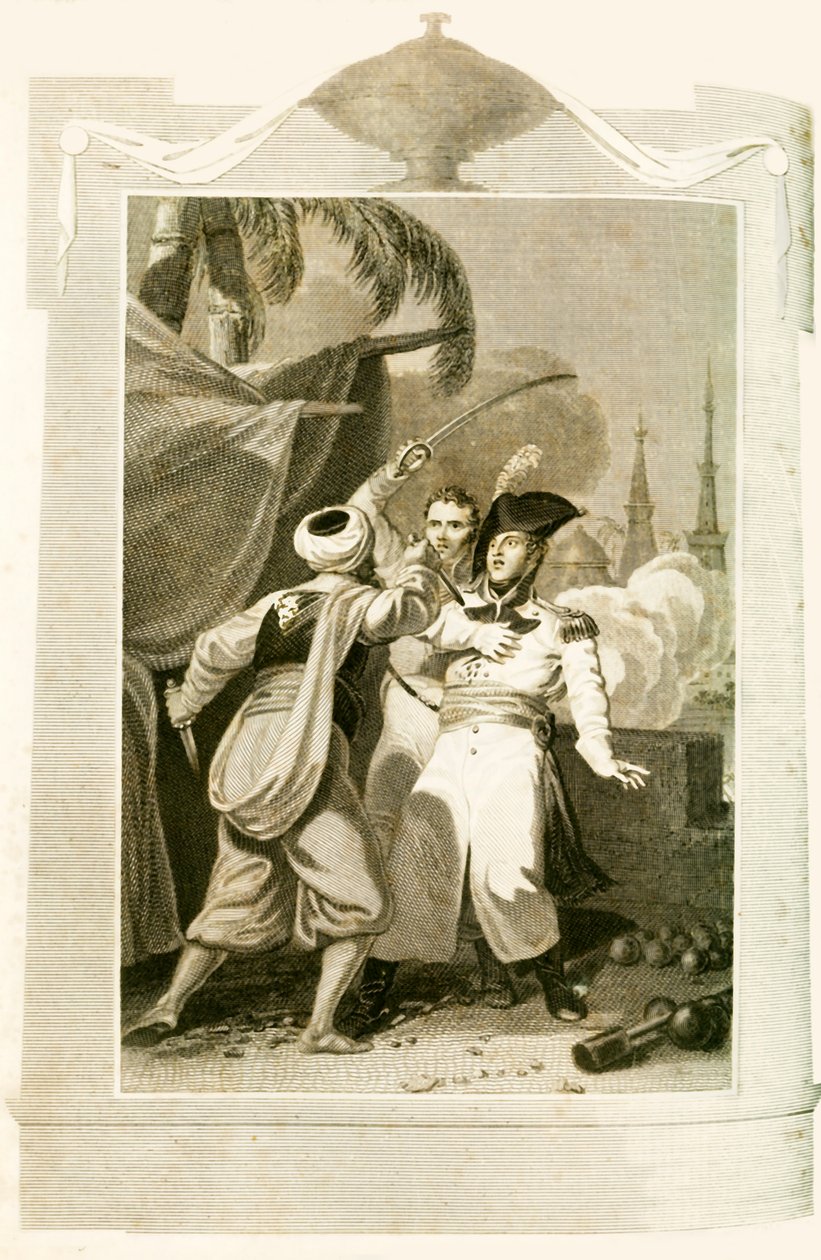 Ermordung von General Kleber in Ägypten, 1800, 1816 von Unbekannt